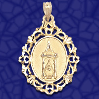 medalla virgen Alcala de los Gazules